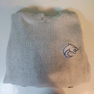 Fan Cloth College Hoodie Unisex L‎ White /black